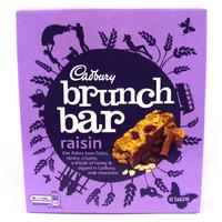 Cadbury Brunch Bars Raisin 6 Pack