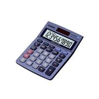 casio ms100ter desktop calculator batterysolar power 10 digit tax key