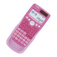 Casio FX-85GTPLUS-PK Twin-Powered Scientific Calculator (Pink)