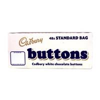 Cadburys White Buttons x 48