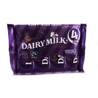 cadburys dairy milk 4 pack