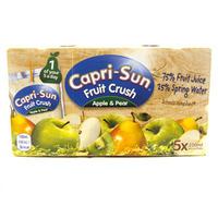 Capri Sun Fruit Crush Apple and Pear 75 Juice 5 Pack