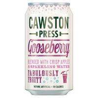 cawston press sparkling gooseberry can