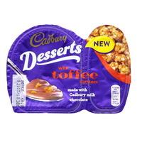 Cadbury Dessert with Toffee Clusters