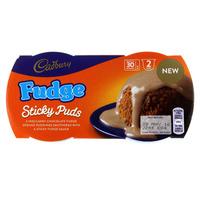 Cadbury Fudge Sponge Pudding 2 Pack