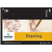 Canson Classic Cream Drawing Paper Pad 18 x 24 inch 234100