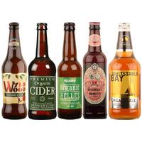 case of 20 organic mixed beer ciders