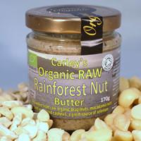 Carley\'s Organic Raw Rainforest Nut Butter - 170g