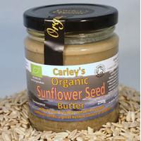 carleys organic sunflower seed butter 250g