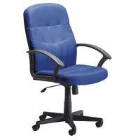 Cavalier Manager Fabric Chair Blue