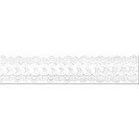 caroline satin lace edge ribbon 1 wide 5 yards 231630