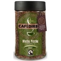 cafedirect fairtrade machu picchu instant coffee 100g