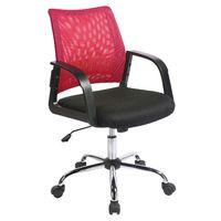 Calypso Mesh Operator Chair Raspberry