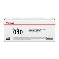 Canon 040 Black Standard Yield 6, 300 Pages Toner Cartridge 0460C001