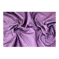 Camelot Fabrics Spotty Printed Soft Craft Felt Lavender Purple
