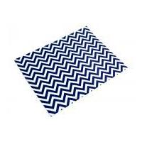 camelot fabrics chevron printed hard craft felt royal blue