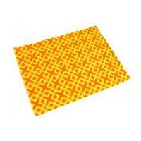 Camelot Fabrics Trellis Printed Hard Craft Felt Lemon Yellow