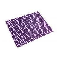 Camelot Fabrics Star Printed Soft Craft Felt Lavender Purple