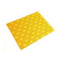 Camelot Fabrics Polygon Printed Soft Craft Felt Lemon Yellow