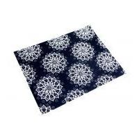 Camelot Fabrics Mandala Printed Soft Craft Felt Navy Blue