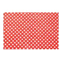 Camelot Fabrics Spotty Printed Hard Craft Felt Red