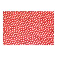 camelot fabrics star printed hard craft felt red