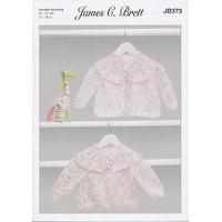 Cardigan and Sweater in James C. Brett Baby Twinkle Prints DK (JB373)