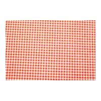 Camelot Fabrics Gingham Printed Hard Craft Felt Red