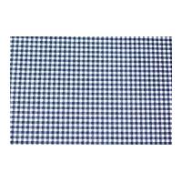 Camelot Fabrics Gingham Printed Hard Craft Felt Navy Blue