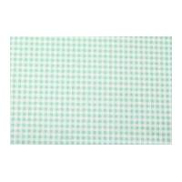 Camelot Fabrics Gingham Printed Hard Craft Felt Sky Blue