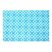 camelot fabrics trellis printed hard craft felt ocean blue