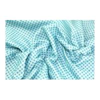 Camelot Fabrics Spotty Printed Soft Craft Felt Ocean Blue