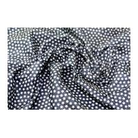 Camelot Fabrics Star Printed Soft Craft Felt Navy Blue