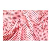 Camelot Fabrics Spotty Printed Soft Craft Felt Bubblegum Pink