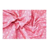 Camelot Fabrics Polygon Printed Soft Craft Felt Raspberry Pink