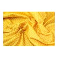 Camelot Fabrics Chevron Printed Soft Craft Felt Lemon Yellow