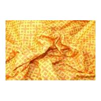 Camelot Fabrics Trellis Printed Soft Craft Felt Lemon Yellow