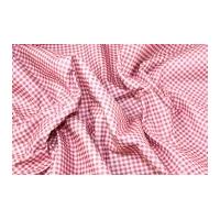 Camelot Fabrics Gingham Printed Soft Craft Felt Fuchsia Pink