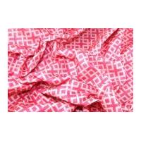 camelot fabrics trellis printed soft craft felt raspberry pink