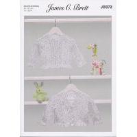 Cardigan and Sweater in James C. Brett Baby Twinkle Prints DK (JB372)