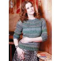 Camilla Pullover in Adriafil Cristallo