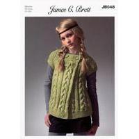 Cardigan in James C. Brett Marble Chunky (JB048)