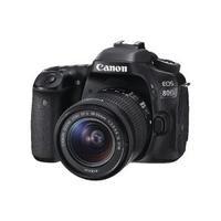 canon eos 80d slr camera black