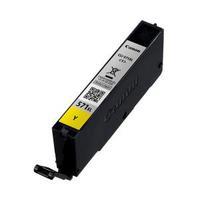 canon cli 571 xl yellow yield 375 pages high capacity ink cartridge