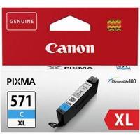 canon cli 571c xl cyan 11ml yield 680 pages high capacity ink