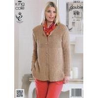 cardigans in king cole dk 3813