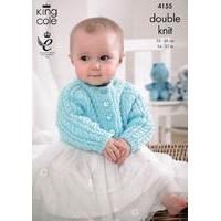 Cardigans in King Cole Baby DK (4155)