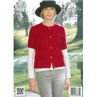 cardigans in king cole magnum chunky 4280