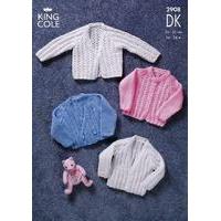 Cardigans in King Cole DK (2908)