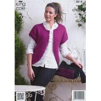 Cardigans and Bag in King Cole Super Chunky (3819)